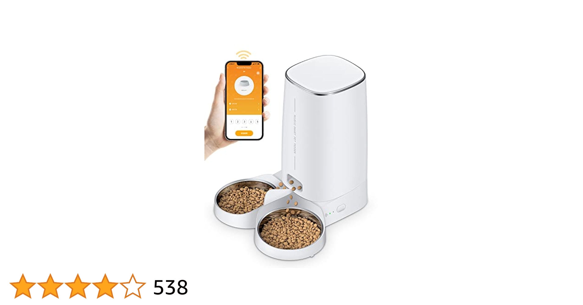 ROJECO 自動給餌器 3600mAh 楽天市場】ROJECO【保冷と鮮度保持】自動ペット給餌器 猫・中